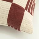 Kussen Twist 45x45 cm - burgundy - By-Boo
