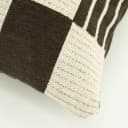 Kussen Twist 35x55 cm - bruin - By-Boo
