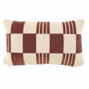 Kussen Twist 35x55 cm - burgundy - By-Boo