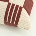 Kussen Twist 35x55 cm - burgundy - By-Boo