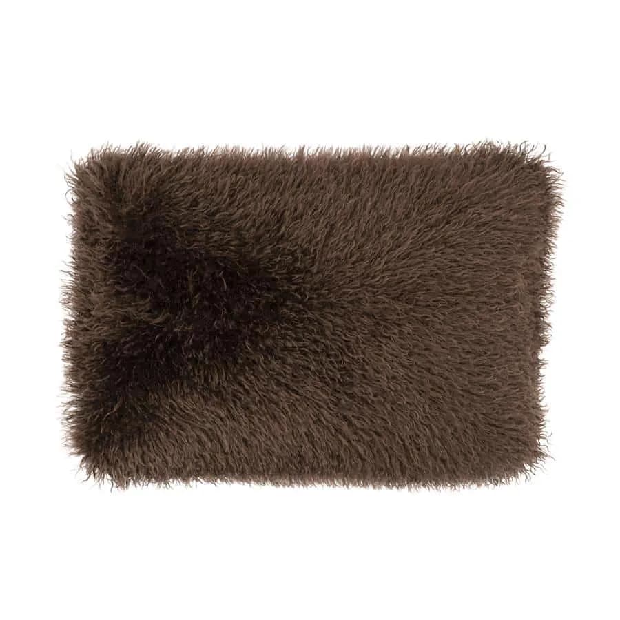 Kussen Doodly 40x60 cm - dark brown - By-Boo