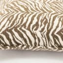 Kussen Tigra 45x45 cm - bruin - By-Boo