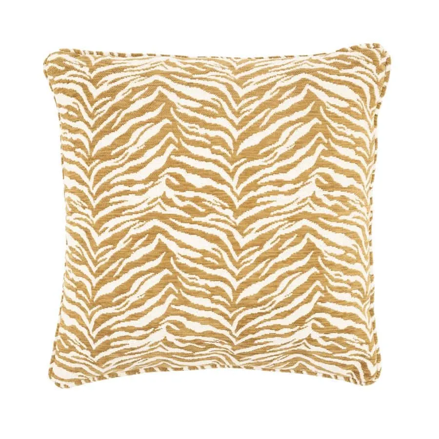 Kussen Tigra 45x45 cm - mustard - By-Boo