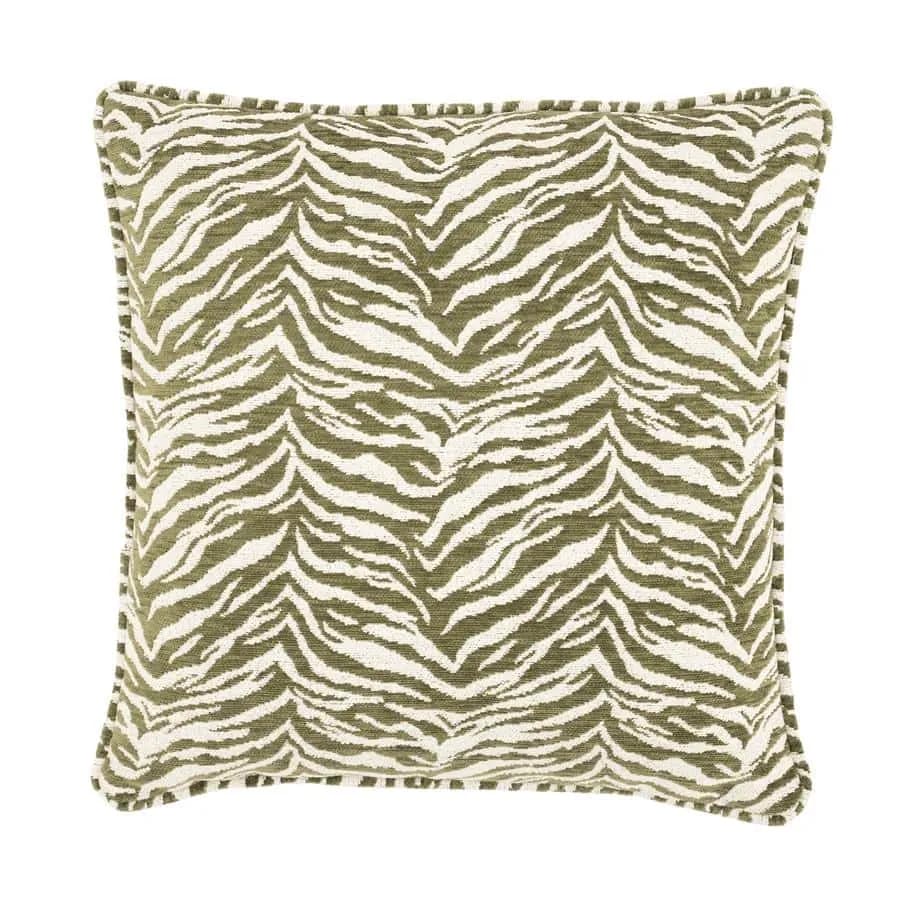 Kussen Tigra 45x45 cm - groen - By-Boo