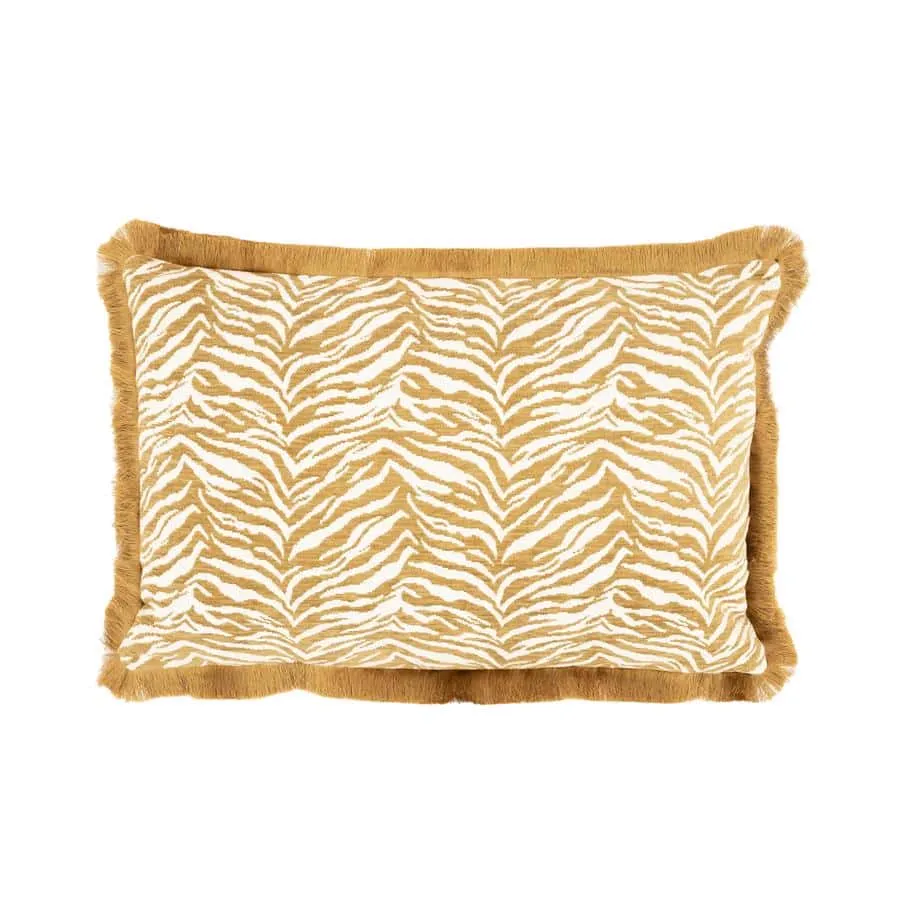 Kussen Tigra 40x60 cm - mustard - By-Boo