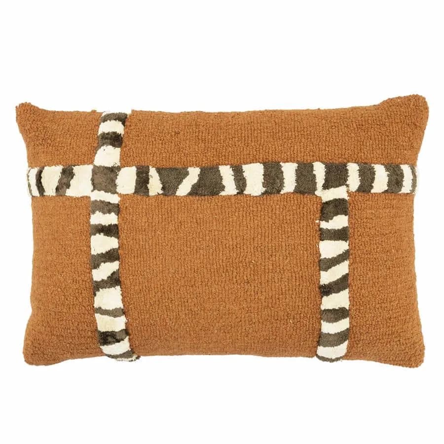 Kussen StripeScape caramel - By-Boo