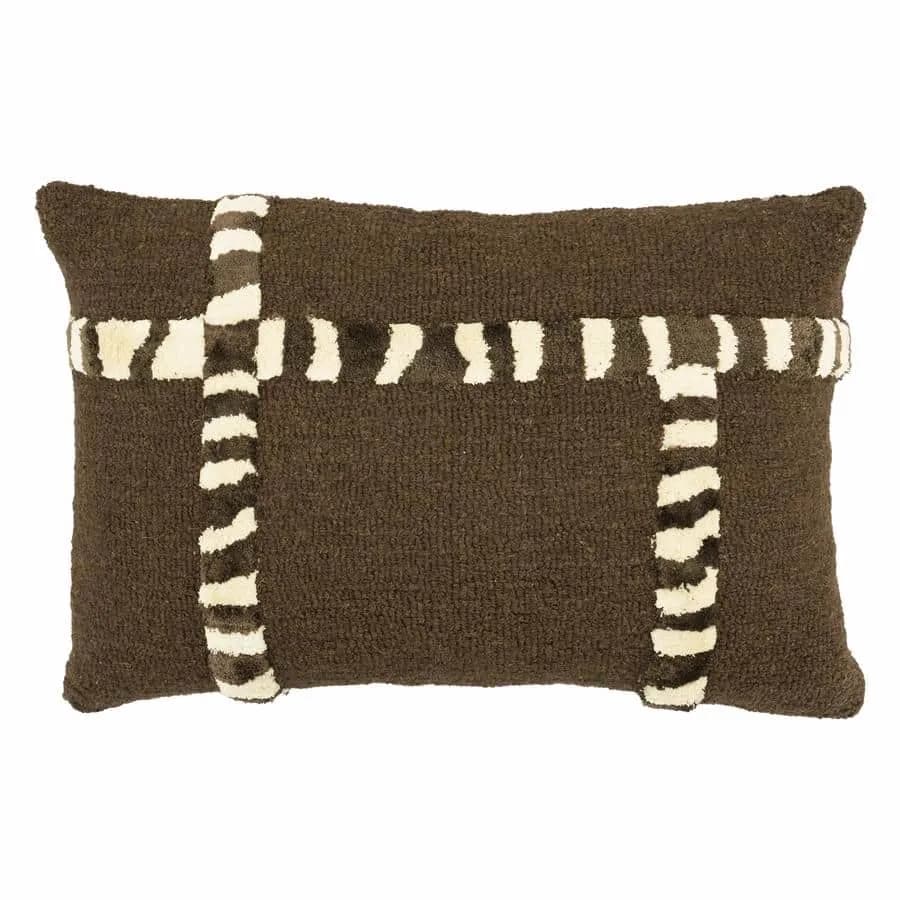 Kussen StripeScape Bruin - By-Boo