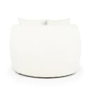 Fauteuil Louis met kussen - beige Spark - Eleonora