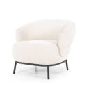 Fauteuil David Beige Safari - Eleonora