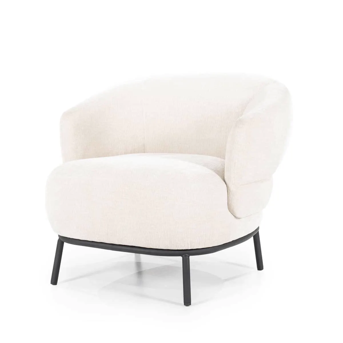 Fauteuil David Beige Safari - Eleonora