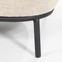 Fauteuil David Taupe Safari - Eleonora