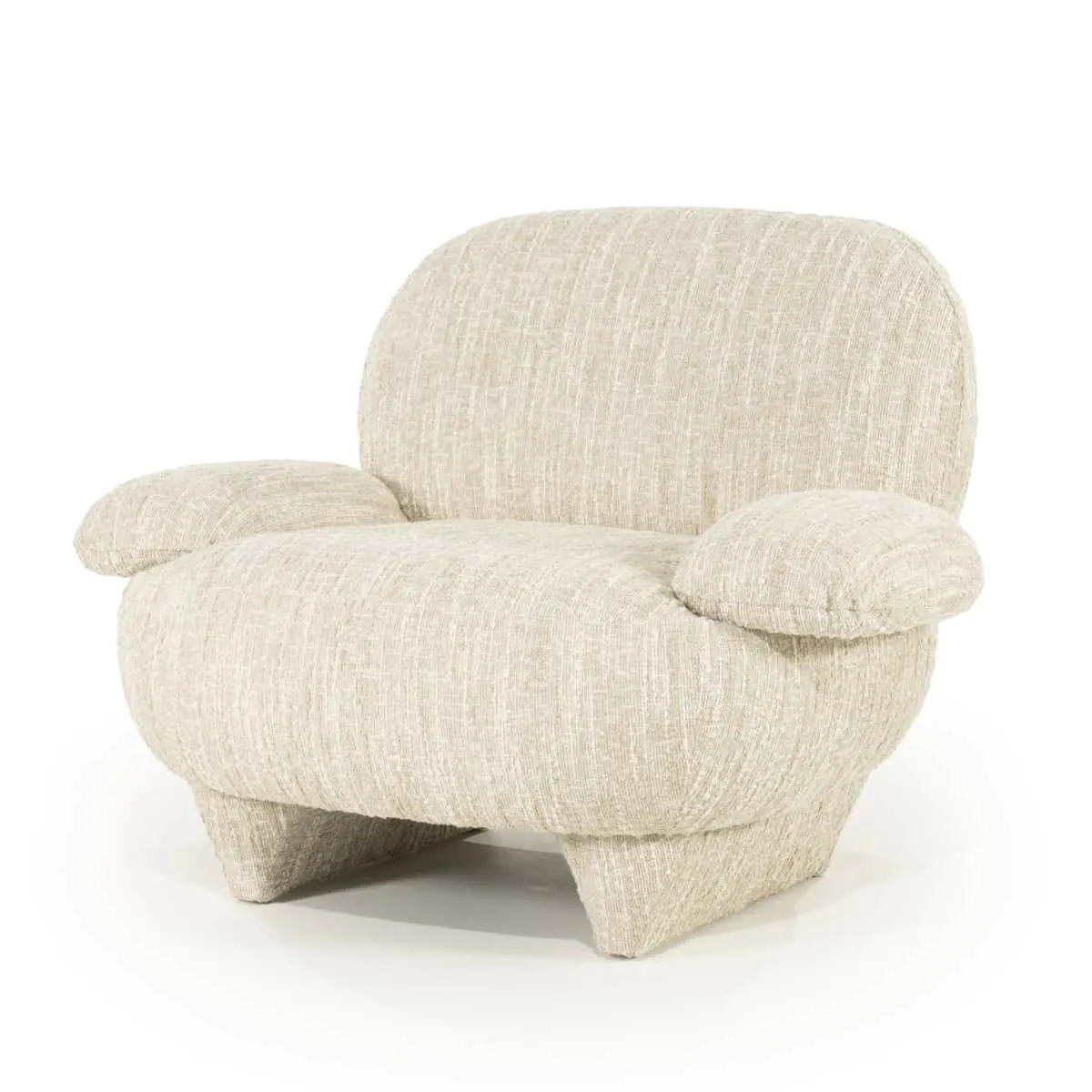 Fauteuil Jayden Beige Barkley - Eleonora
