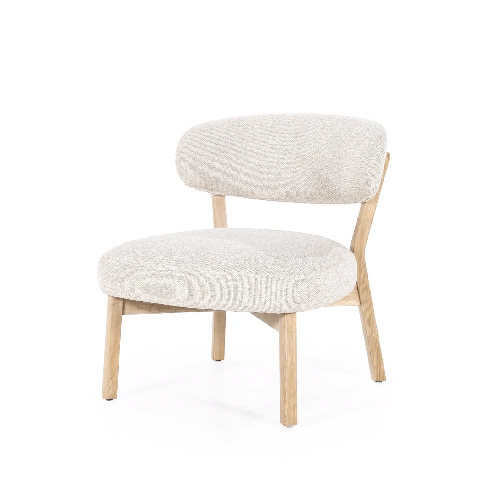 Fauteuil Mikky naturel - beige Moon - Eleonora