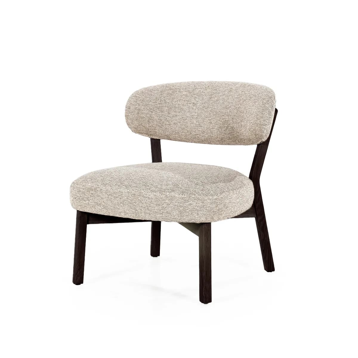 Fauteuil Mikky bruin - taupe Moon - Eleonora