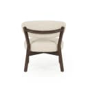 Fauteuil Mikky bruin - taupe Moon - Eleonora