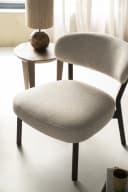 Fauteuil Mikky bruin - taupe Moon - Eleonora