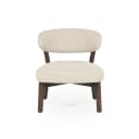 Fauteuil Mikky bruin - taupe Moon - Eleonora