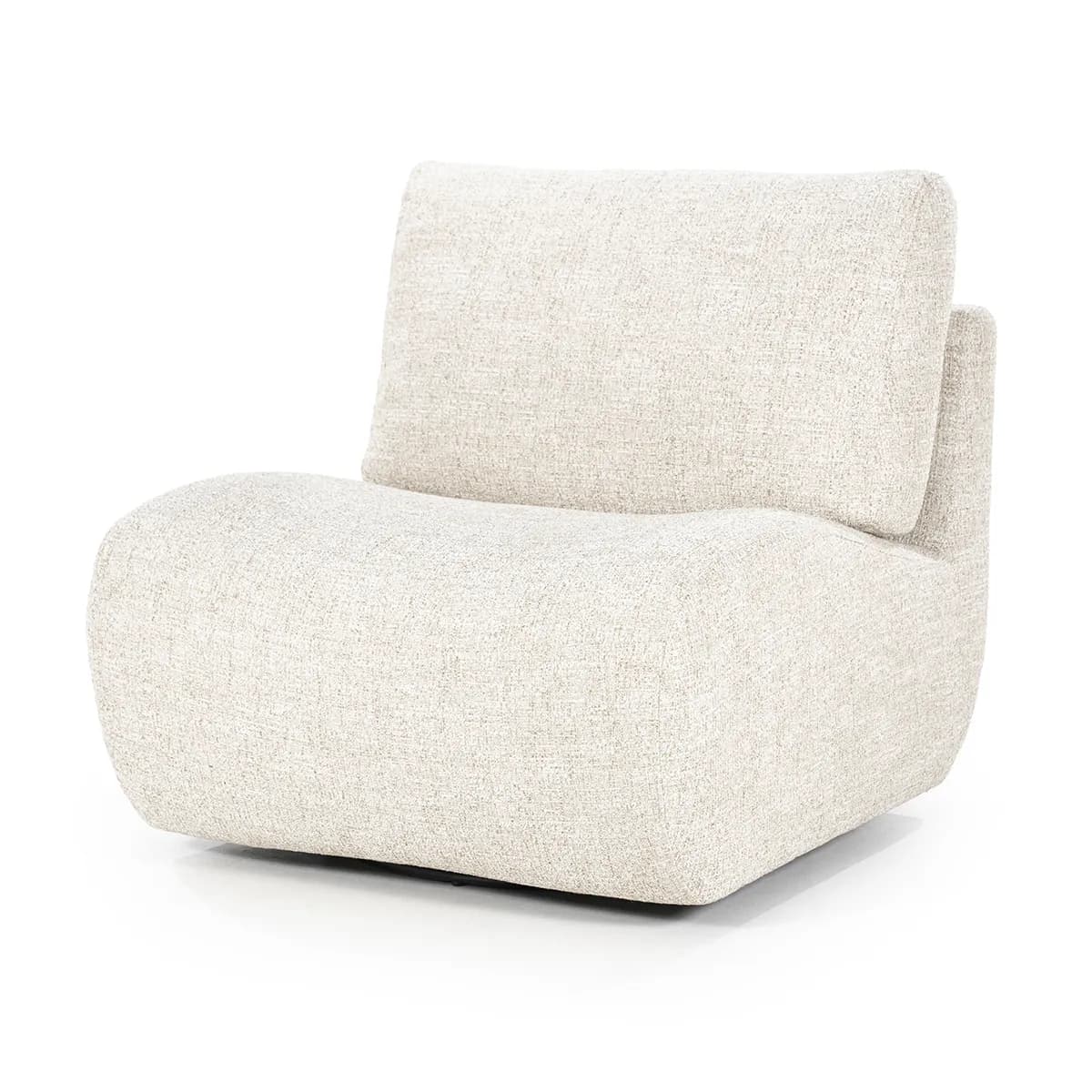 Fauteuil Lucia Beige Donna - Eleonora