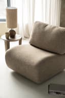 Fauteuil Lucia Beige Donna - Eleonora