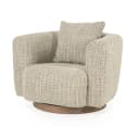 Fauteuil Jordan Taupe Asti - Eleonora