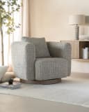 Fauteuil Jordan Taupe Asti - Eleonora