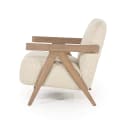 Fauteuil Francis - beige Flou - Eleonora