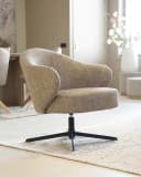 Fauteuil Connor - mosterd Donna - Eleonora