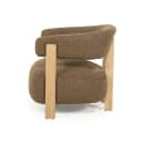 Fauteuil Lola - bruin Hush - Eleonora