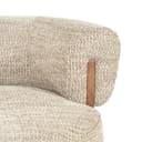 Fauteuil Nila bruin - taupe Vanu - Eleonora