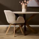 Eetkamerstoel Jesse Draaibaar Beige - Starfurn