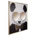 Wall art Panda black/gold - Richmond Interiors