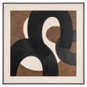 Wall art Euphoria brown left - Richmond Interiors