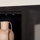 Vitrinekast Boaz Zwart Mangohout 115 cm - Starfurn