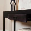 Sidetable Boaz Zwart Mangohout 120 cm - Starfurn