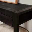 Sidetable Boaz Zwart Mangohout 120 cm - Starfurn