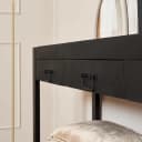 Sidetable Boaz Zwart Mangohout 150 cm - Starfurn