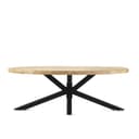 Salontafel Ellips met Spiderleg 130 - Benoa