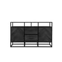 Dressoir Jax Zwart | 150/200 cm - Benoa
