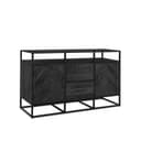 Dressoir Jax Zwart | 150/200 cm - Benoa