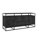 Dressoir Jax Zwart | 150/200 cm - Benoa