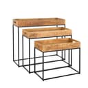 Sidetable met Rand Set van 3 - Benoa
