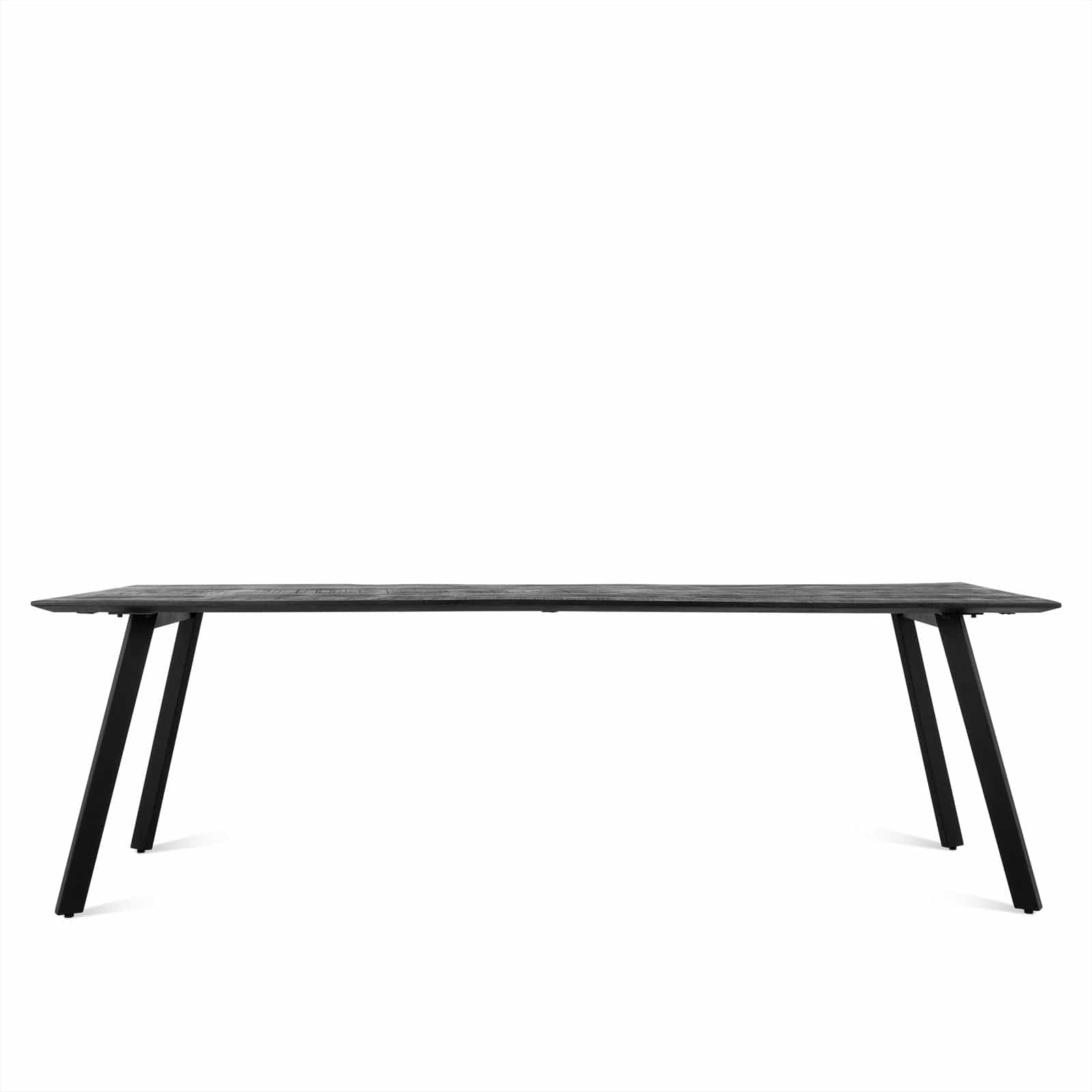 Eettafel Berlin Zwart | 140/160/220 cm