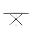 Eettafel Rond Yana Zwart | 120/140/150 cm - Benoa