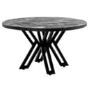Salontafel Rond Yana Zwart 60 - Benoa