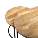 Salontafel Rond en Ovaal Set van 3 - Benoa