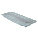 Bord Rechthoek Decoratief Blauw Patina Groot - Benoa