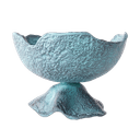 Schaal Decoratief Blauw Patina - Benoa