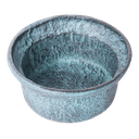 Schaal Decoratief Blauw Patina - Benoa