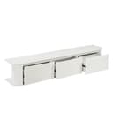 TV kast Jade zwevend Off White - Benoa