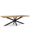 Eetkamertafel Rechthoek 25+25 | 160/180/200/220/240/270/300 cm - Benoa
